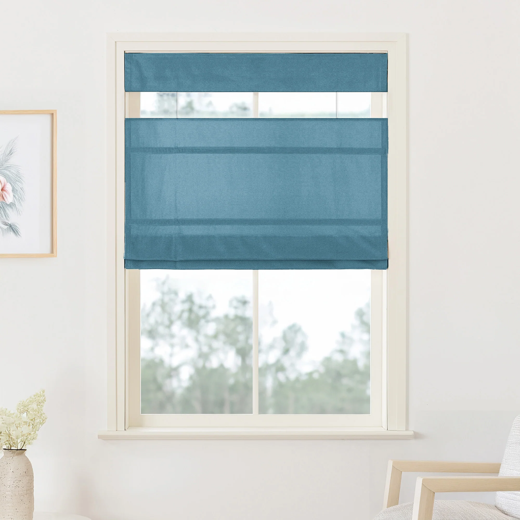 Maillard Velvet Roman Shades & Blinds | Top Down Bottom Up - Image 29