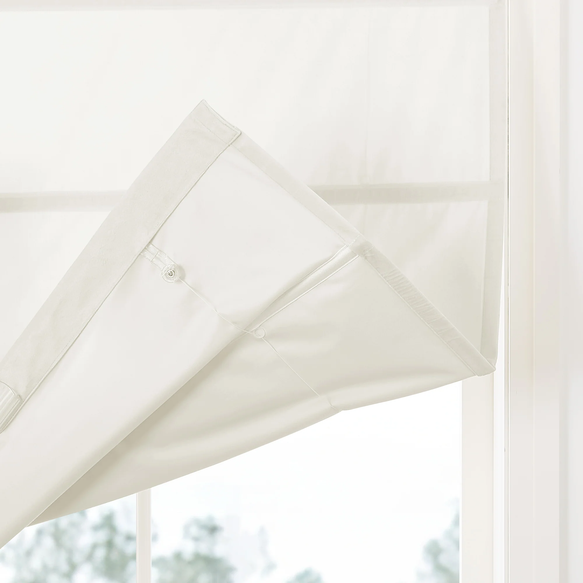 Maillard Velvet Roman Shades & Blinds - Image 5