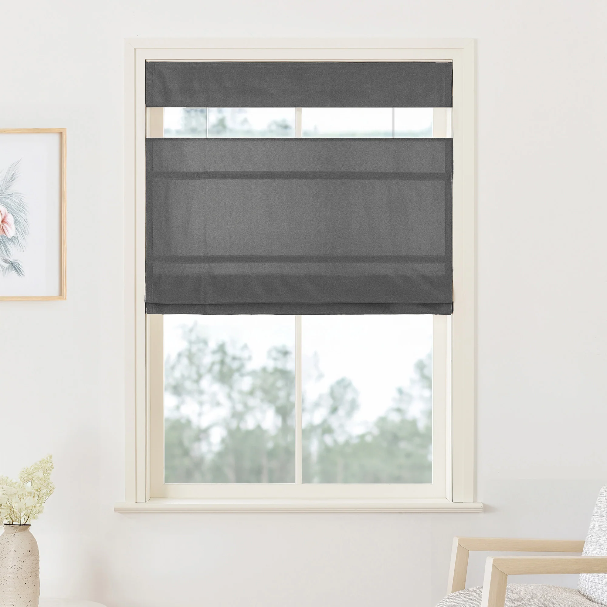 Maillard Velvet Roman Shades & Blinds | Top Down Bottom Up - Image 32