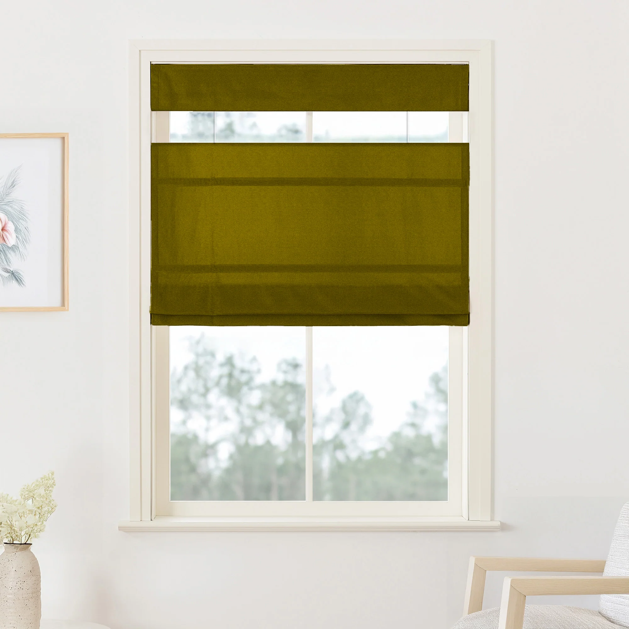 Maillard Velvet Roman Shades & Blinds | Top Down Bottom Up - Image 36