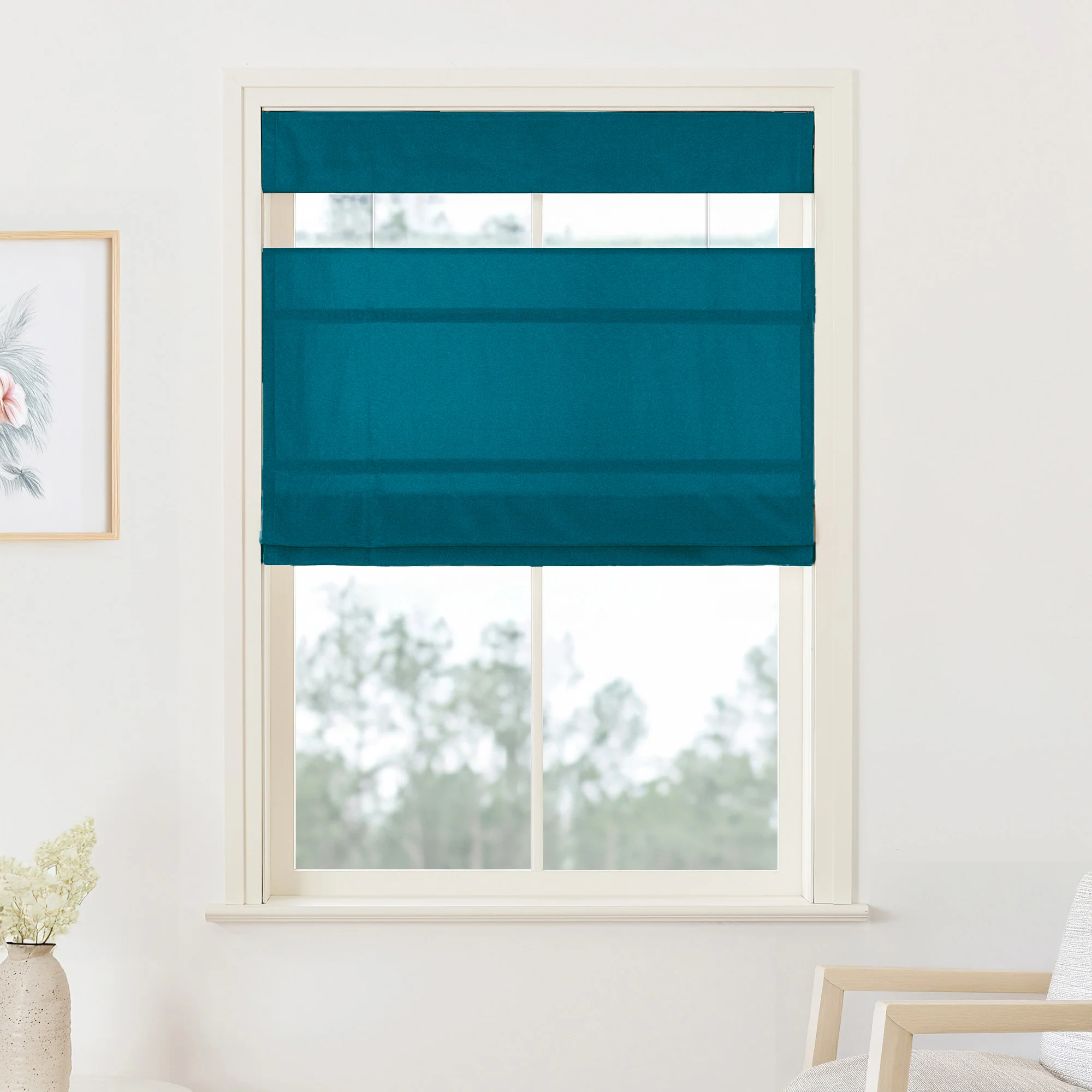 Maillard Velvet Roman Shades & Blinds | Top Down Bottom Up - Image 38