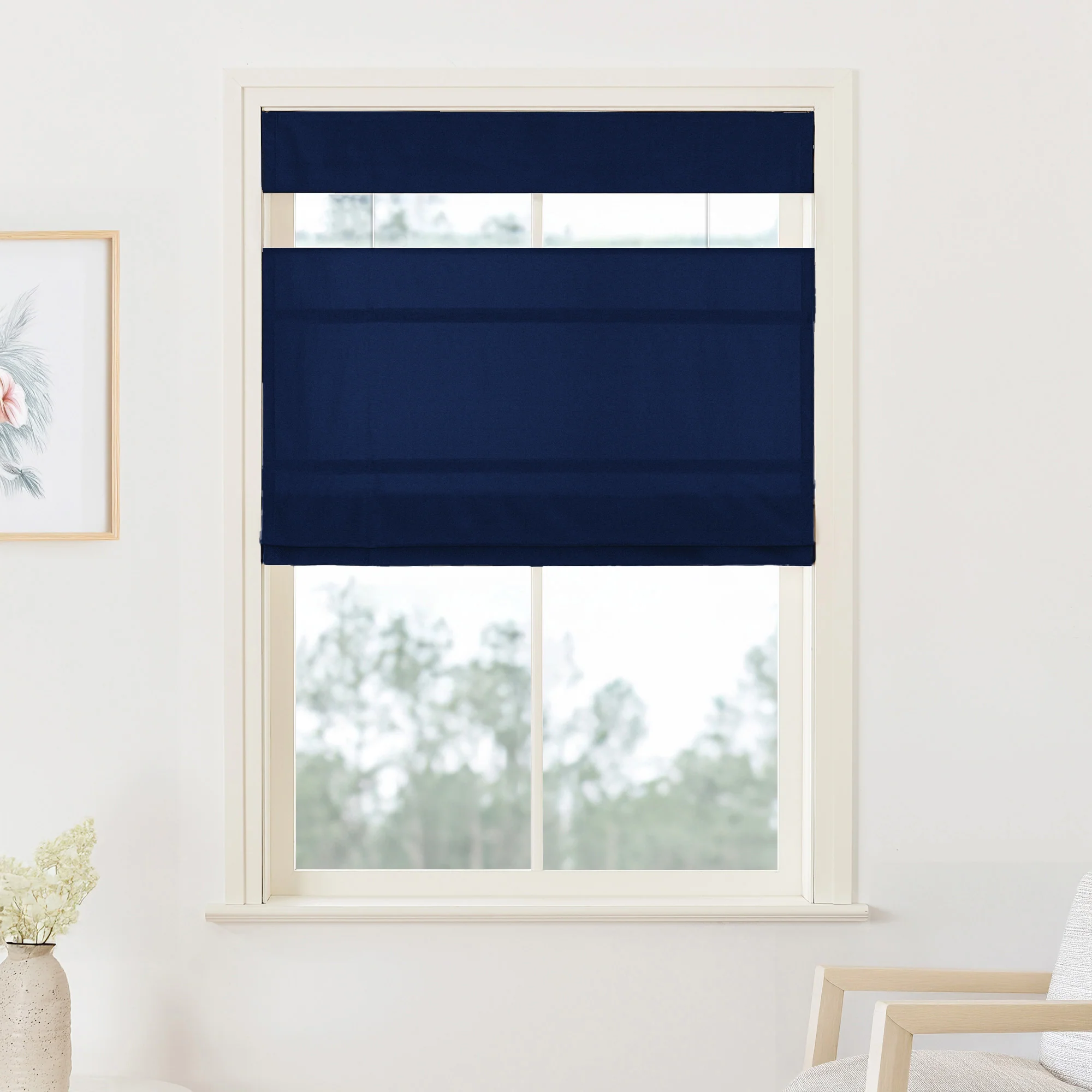 Maillard Velvet Roman Shades & Blinds | Top Down Bottom Up - Image 5