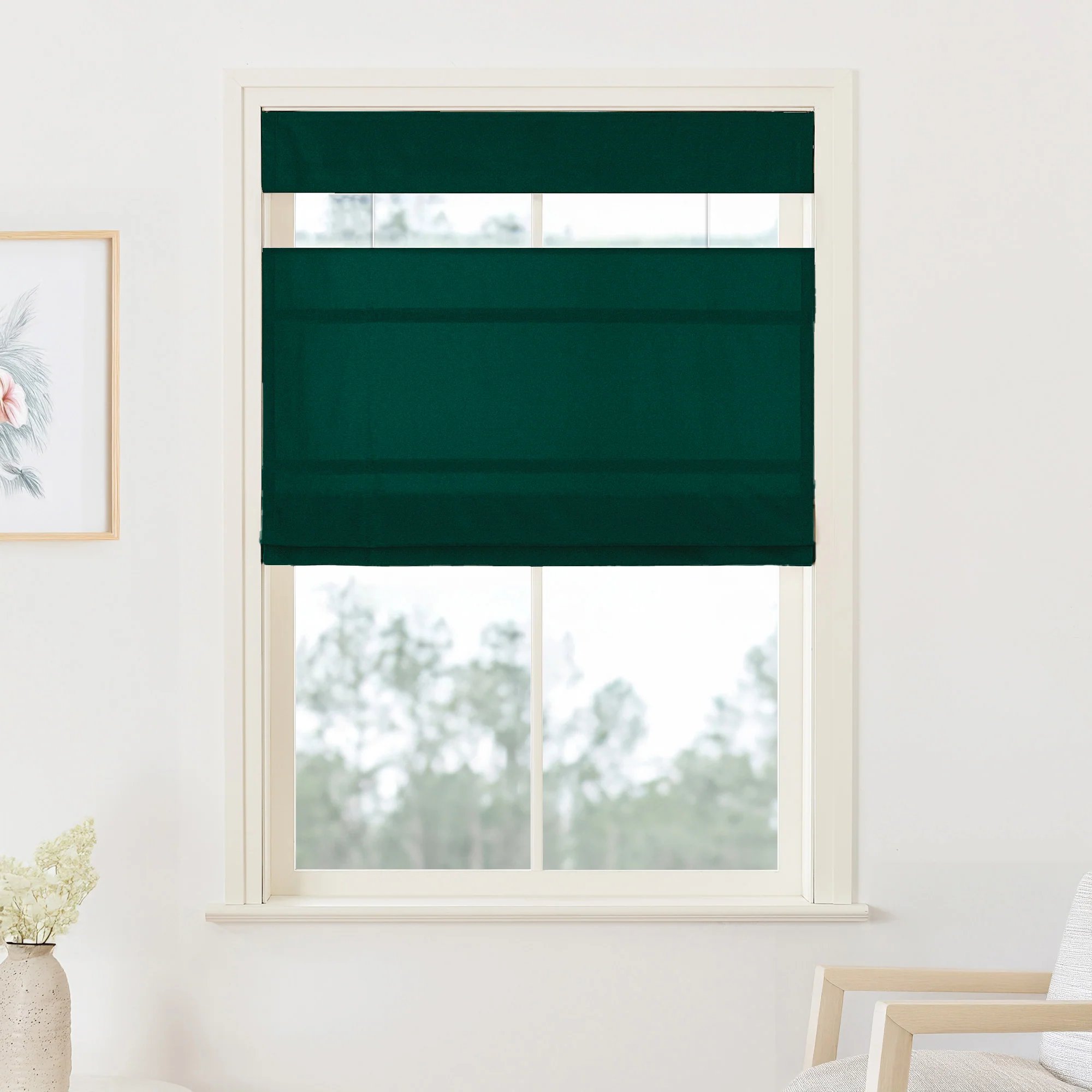 Maillard Velvet Roman Shades & Blinds | Top Down Bottom Up - Image 6