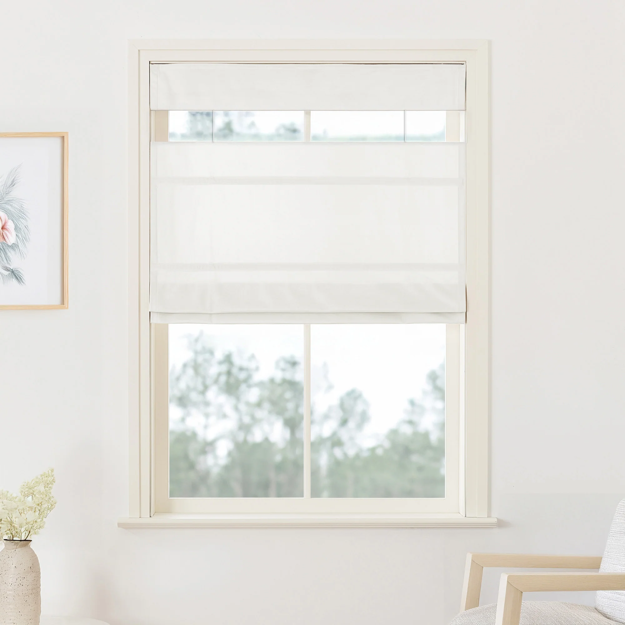 Maillard Velvet Roman Shades & Blinds | Top Down Bottom Up - Image 8