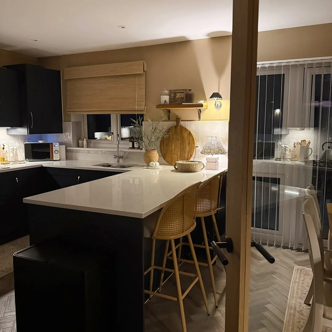 Ramie Woven Bamboo Blinds & Shades | Beige - Image 9