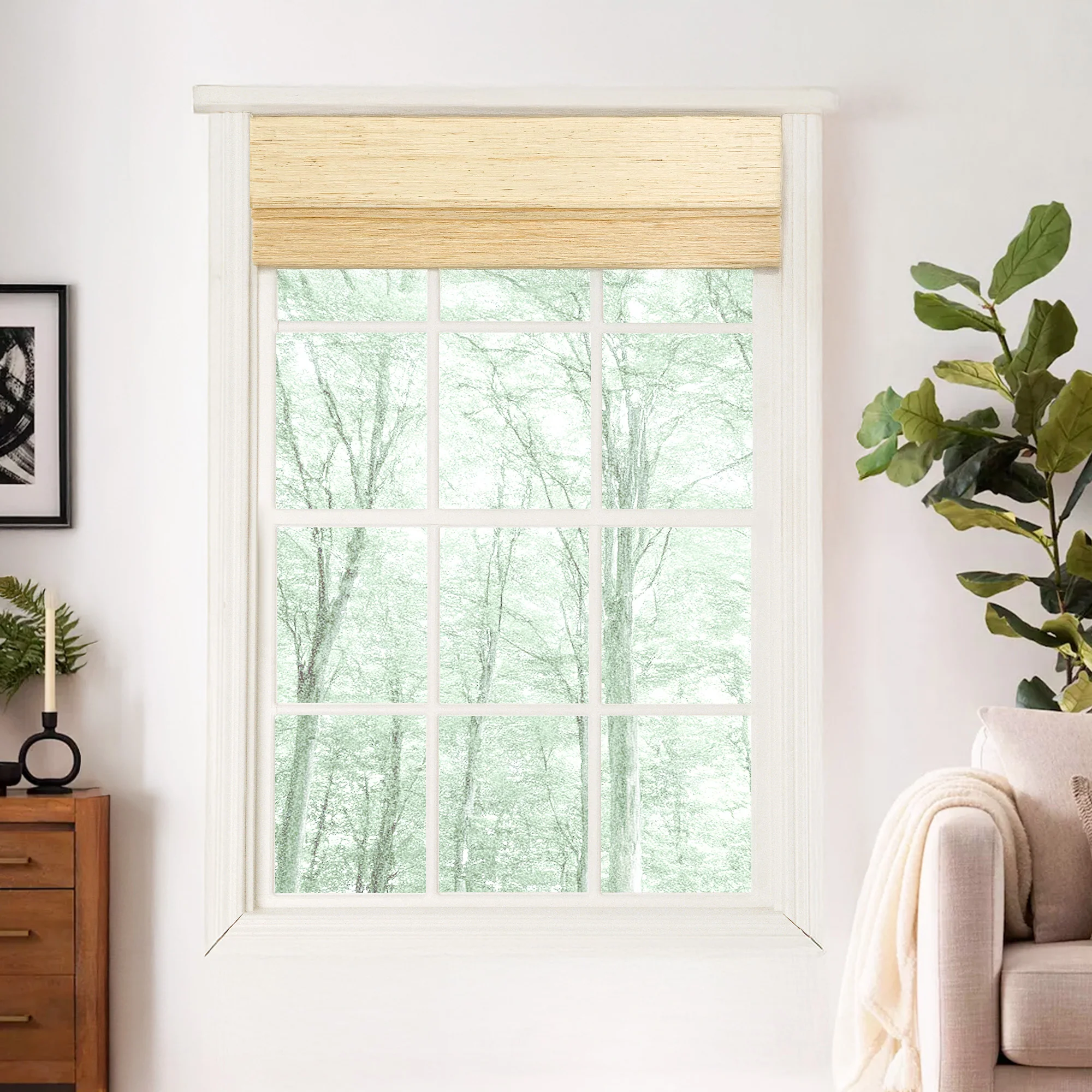 Ramie Woven Bamboo Blinds & Shades | Cashew - Image 5