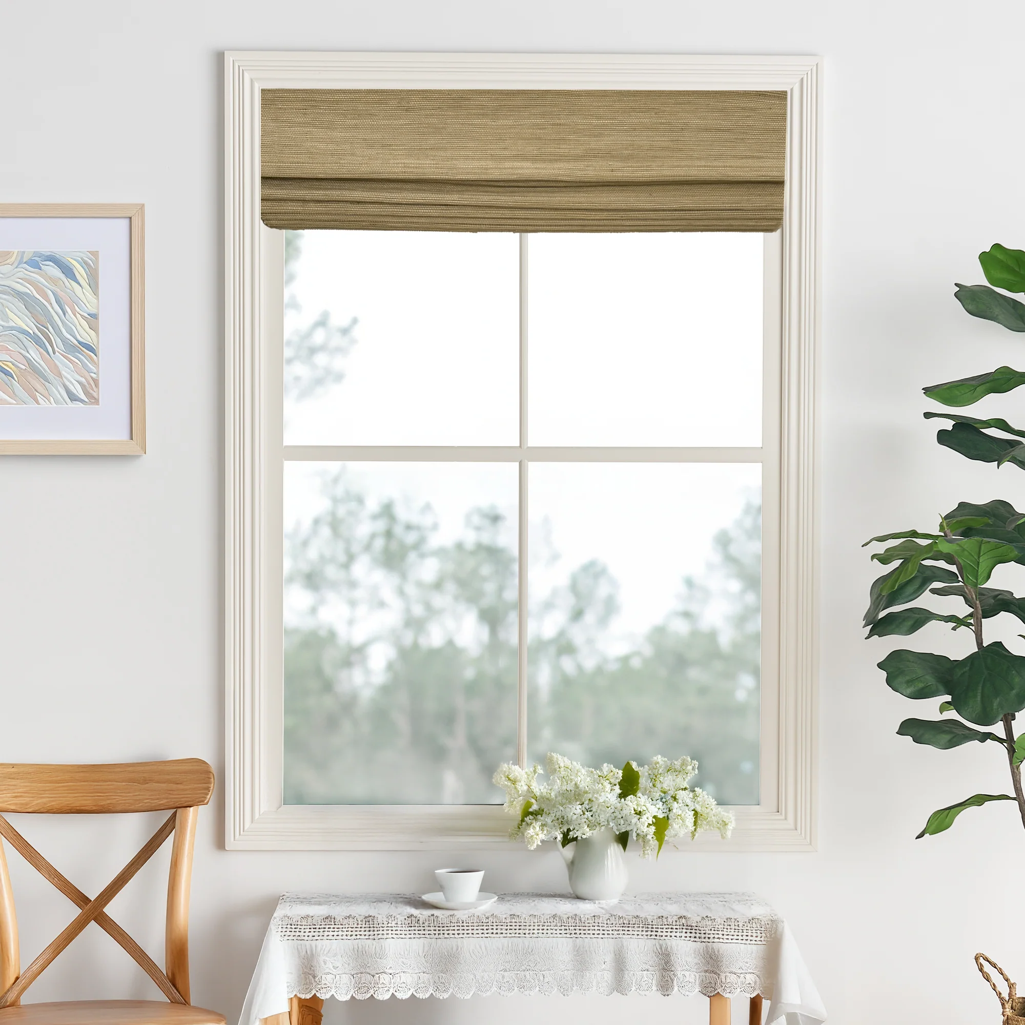 Ramie Woven Bamboo Blinds & Shades | Coconut - Image 12