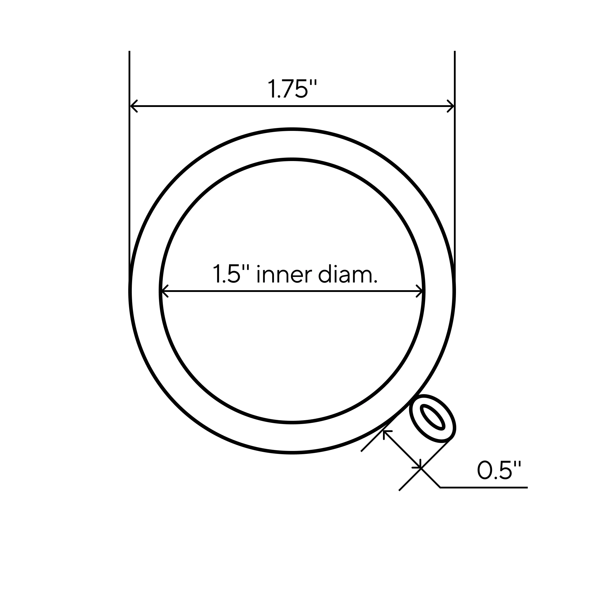 Rod Eyelets Rings (Pack of 18) - Image 3