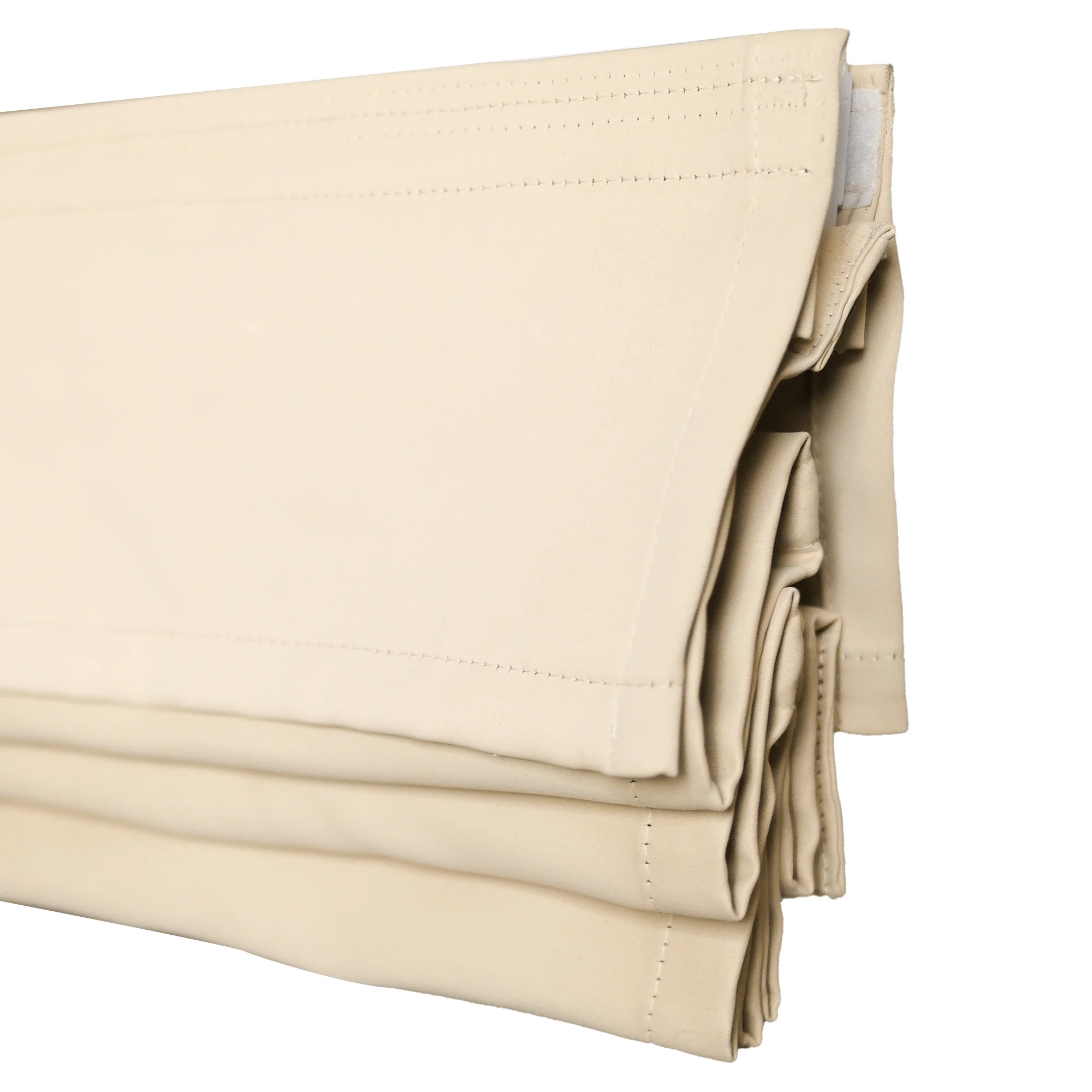 Vista Cotton Physical Blackout Roman Shades & Blinds | Top Down Bottom Up - Image 11